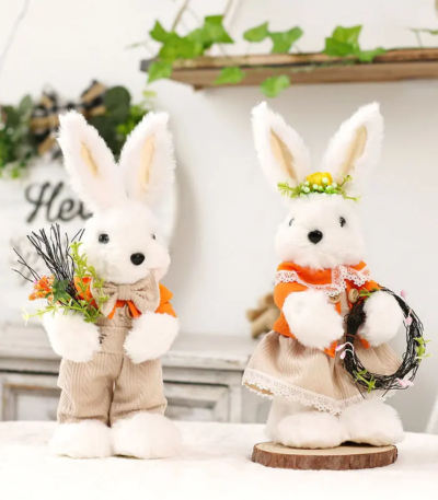 Cute plush Easter dolls