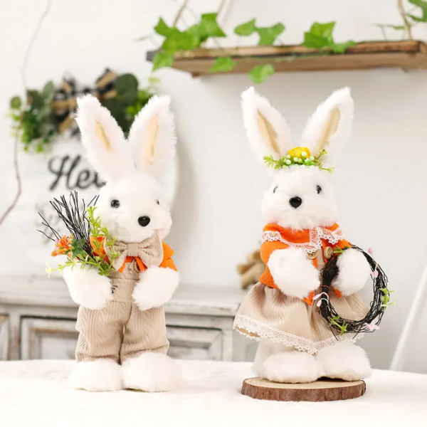 Cute plush Easter dolls