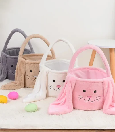 Beautiful Plush Easter Eggs Hunting Bag Decoration Gifts in Nairobi Kenya