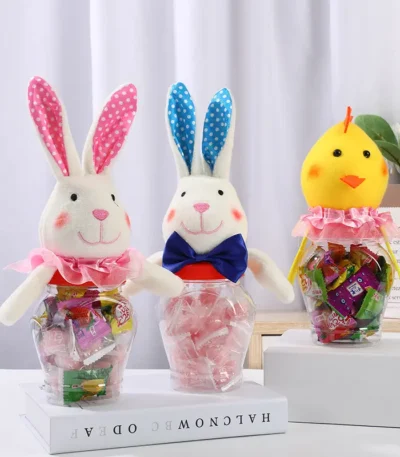 Easter Bunny Candy Jar Gift Giftway Kenya