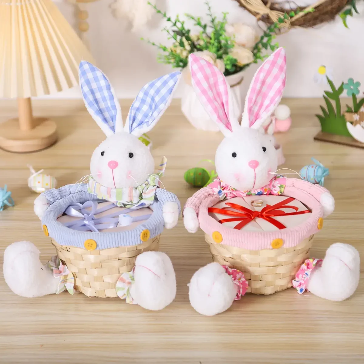 Cute Festive Easter Bunny Candy Basket | Giftway