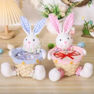 Cute Festive Easter Bunny Candy Basket | Giftway