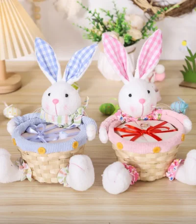 Cute Festive Easter Bunny Candy Basket | Giftway