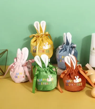 Happy Easter Gift Bags with Bunny Ears at Gift Shop Kenya