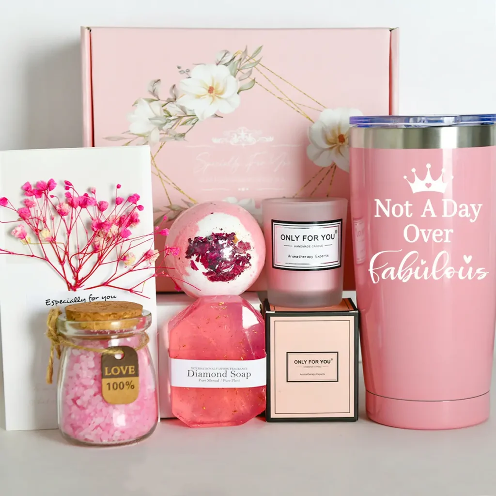 Luxury Bath SPA Gift Set For Women pink