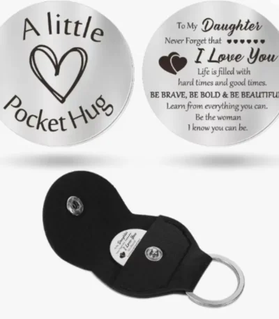 Pocket Hug Keychain – A Tiny Token of Love & Comfort