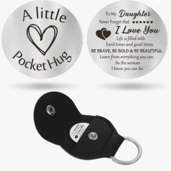 Pocket Hug Keychain – A Tiny Token of Love & Comfort