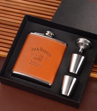 Portable Jack Daniel's Whisky Flask