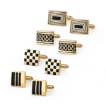 Silver & Gold cufflinkst