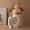 The perfect decor-Ethereal Embrace Ceramic Vase Set-Modern Nordic Vase