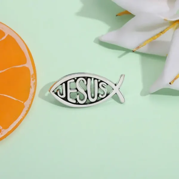 Jesus Enamel Lapel Pin Gift for Christians (1)