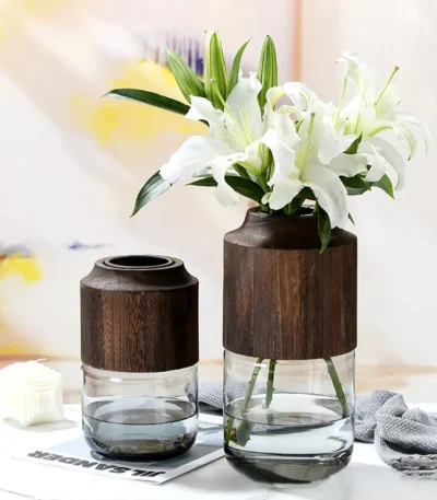 Majestic Timeless Nordic Glass Vase-style 2