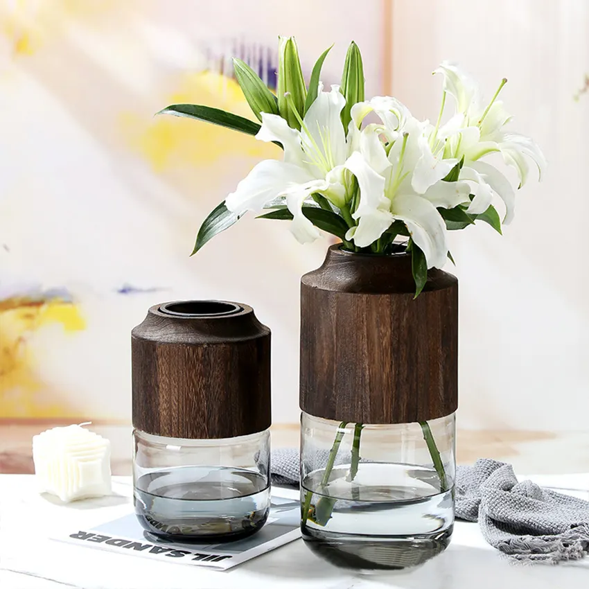 Majestic Timeless Nordic Glass Vase-style 2