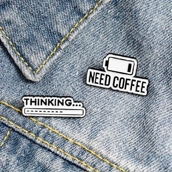 Need Coffee lapel Pin Gift for Coffee Lovers