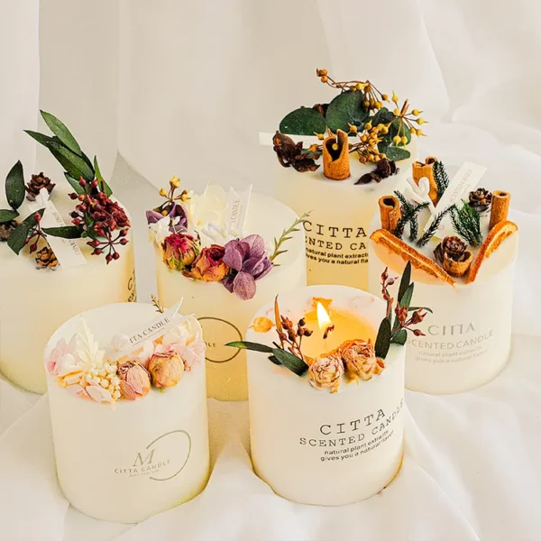 Wild Flower Luxury Scented Candle Gift Set Giftway Kenya