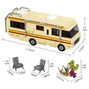 Breaking Bad RV Building Set size