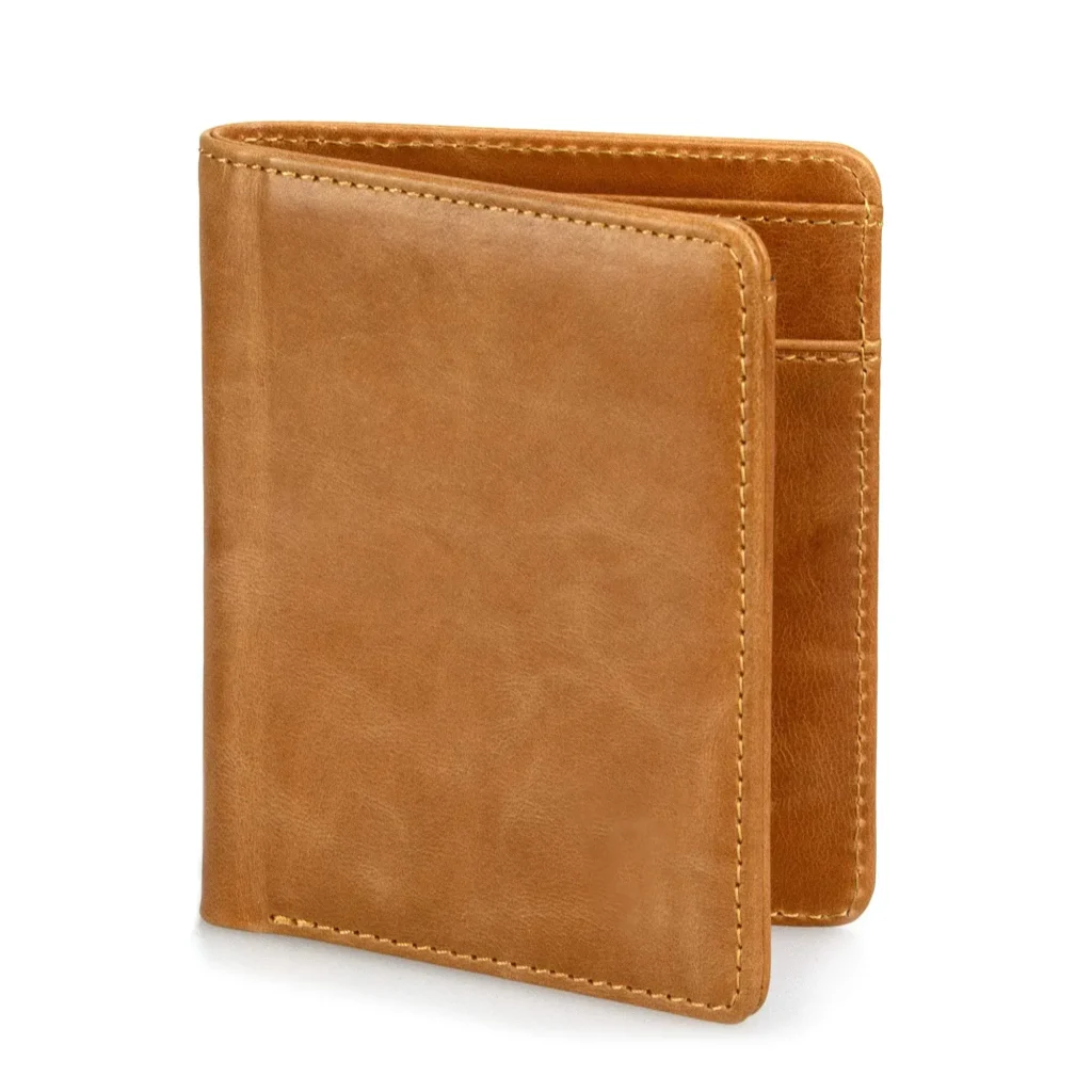 High Quality Cappuccino Practical Genuine Leather Men's Wallet Gift Store Kenya