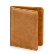 High Quality Cappuccino Practical Genuine Leather Men's Wallet Gift Store Kenya