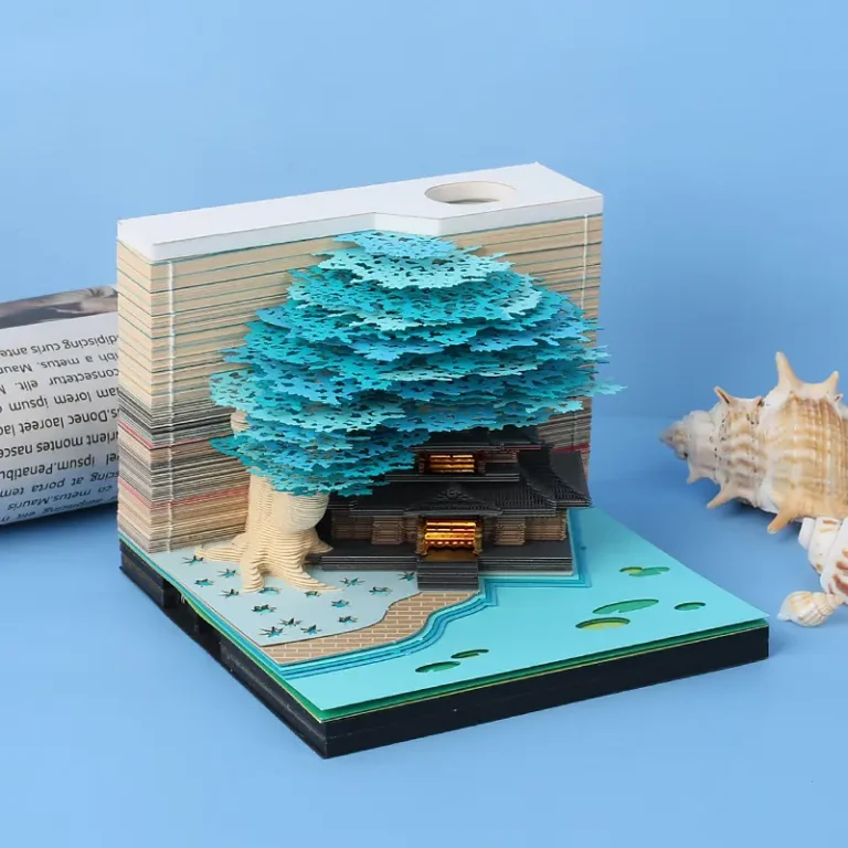 Sakura Haven 3D Sticky Note Sculpture | Giftway