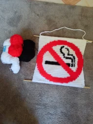 Zels No-Smoke Crochet Tapestry