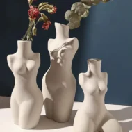 Wabi-Sabi Body Sculpture Flower Vase at Giftway Gift Store Kenya