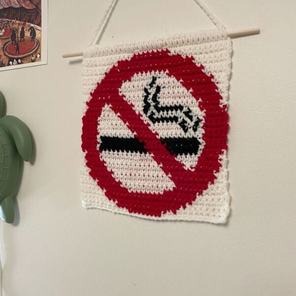 Zels No-Smoke Crochet Tapestry