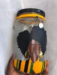 Afromist Heritage Handmade Gratitude Jars