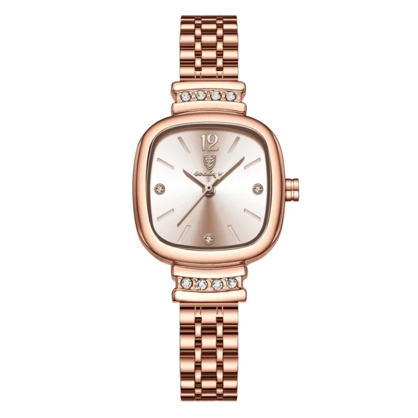 Poedagar Luxury Analog Womens Watch 710 GD S | variation