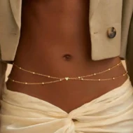 Bohemian Heart Womens Double layer Nessa Waist Chain | Giftway