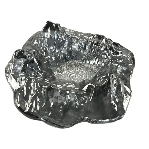 Iceberg Shape Crystal Glass Smoking Ashtray | Giftway
