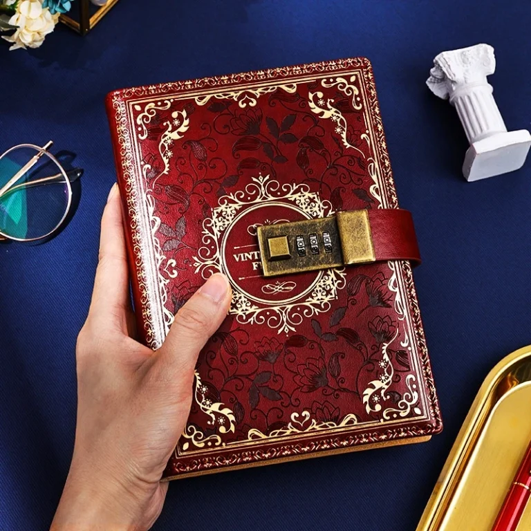 Keep Your Secrets Vintage Lockable Journal Diary Giftway