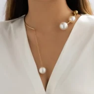 Nessa Round Bead Open Collarbone Chain | Giftway