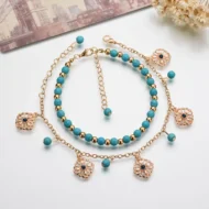 Nessa Womens Fashion Gold Anklet | Giftway KE