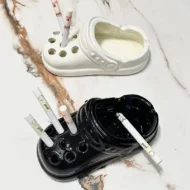 Portable Ceramic Crocs Smoking Ashtray | Giftway