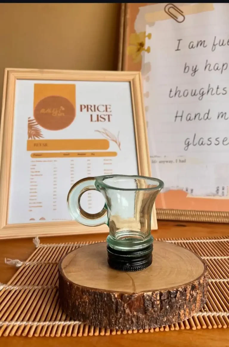 Malesi Handmade Tiny Jug Tot/Shot Glass