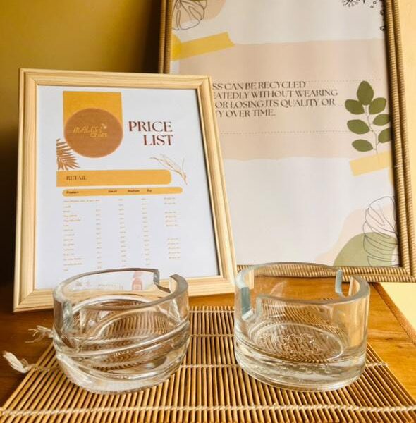 Eco-chic Upcycled Ashtray | Giftway