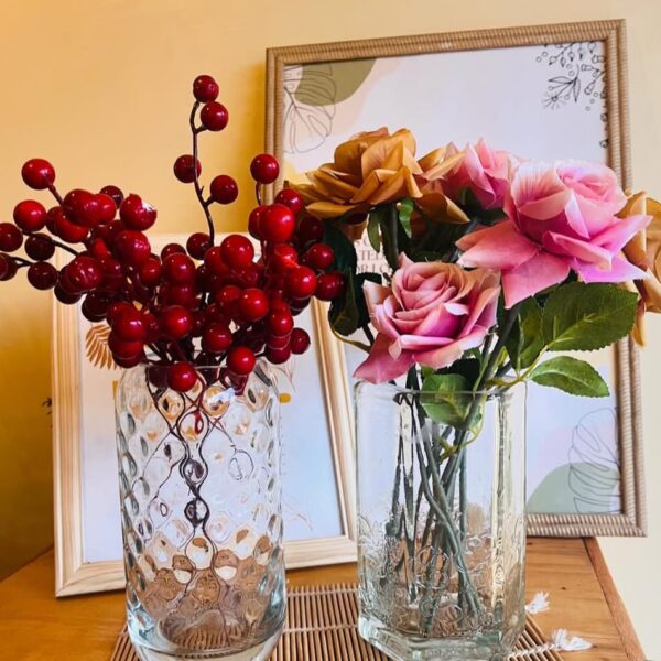 Malesi Upcycled Glass Flower Vase | Giftway