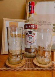 Malesi Recycled Beer and Wine Drinking Glass | Giftway