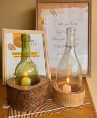 Malesi Upcycled Bottle Lanterns 2