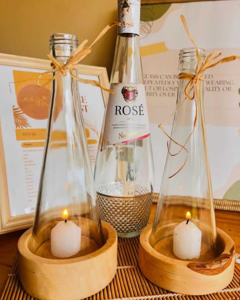 Malesi Upcycled Bottle Lanterns | Giftway