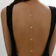 Women's Nessa Long Back Chain Necklace | Giftway