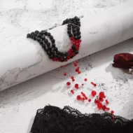 Womens Noir Bloom Crystal Necklace Choker free| Giftway