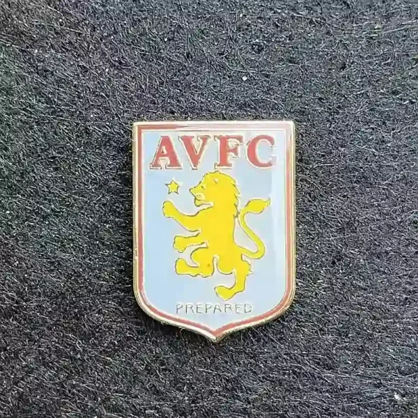 Aston Villa FC Official Crest Fan Lapel Pin | Giftway
