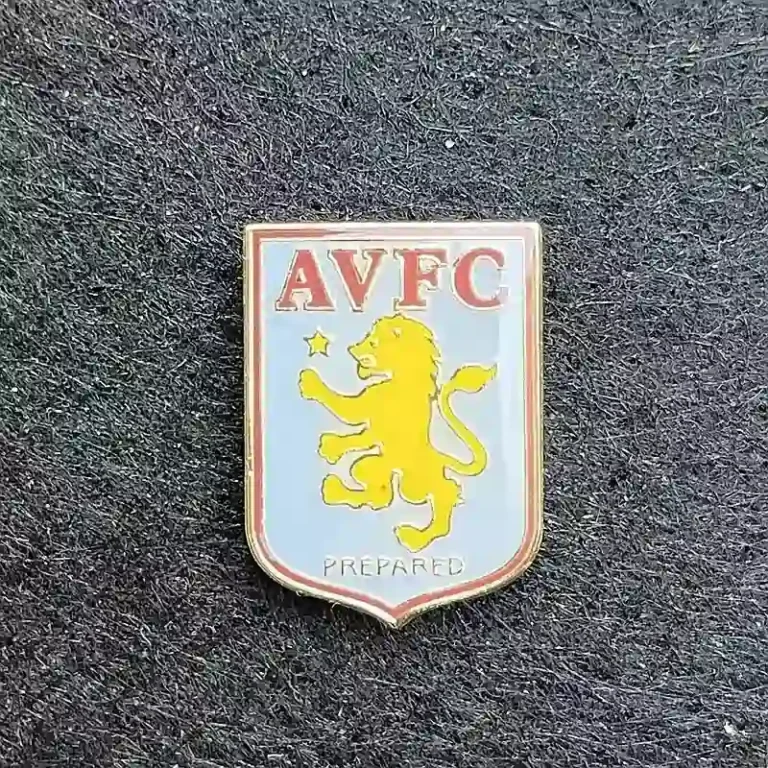 Aston Villa FC Official Crest Fan Lapel Pin | Giftway