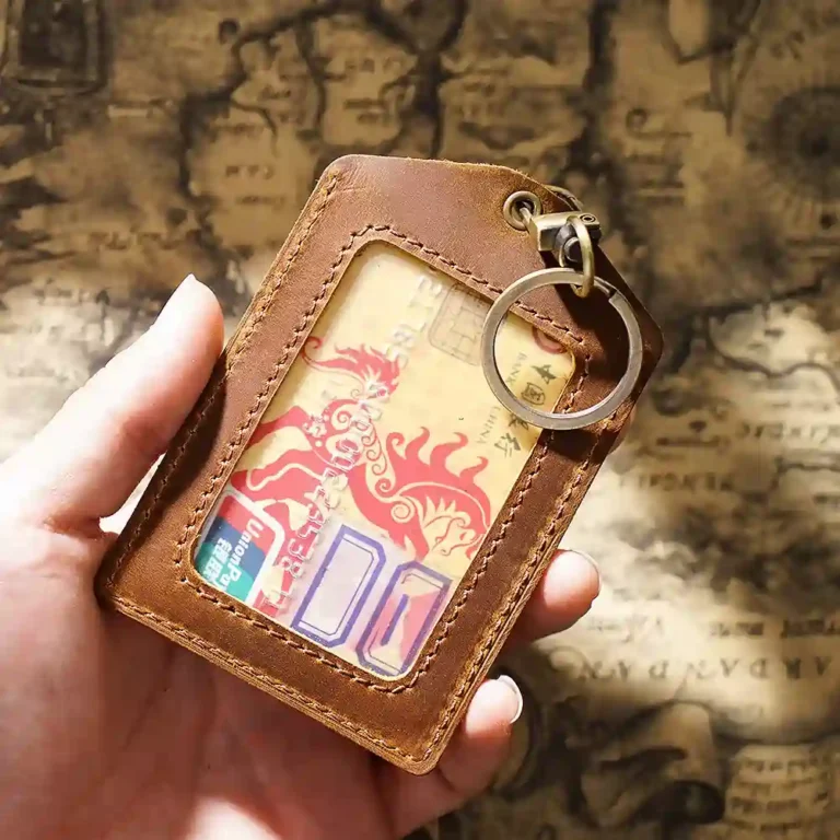 Wincheer Employee Leather Badge and Card Holder | Giftway