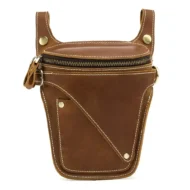 Wincheer Outdoor Handmade Genuine Leather Waist Bag Brown | Giftway