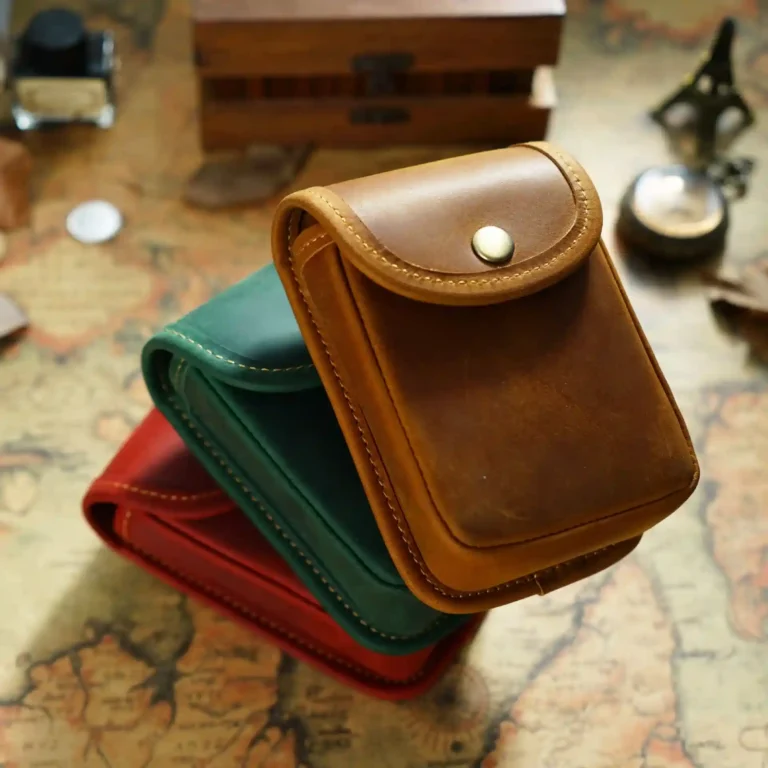 Wincheer Vintage Crazy Horse Leather Pouch | Giftway