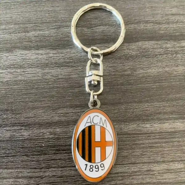 AC Millan Official Crest Fan Keyring | Giftway
