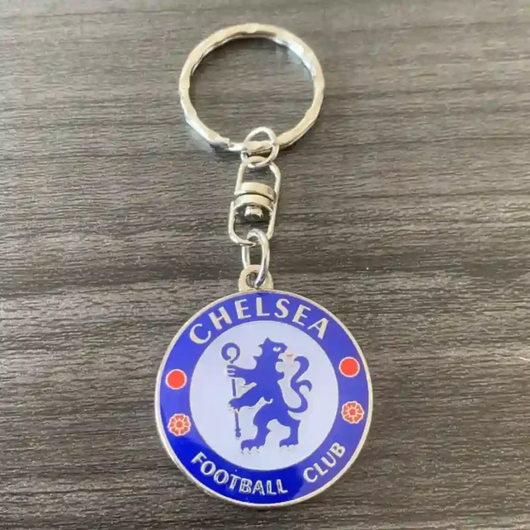 Chelsea FC Official Crest Metallic Keyring | giftway
