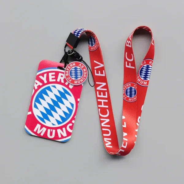 FC Bayern Munich Official Crest Lanyard Card Holder | giftway